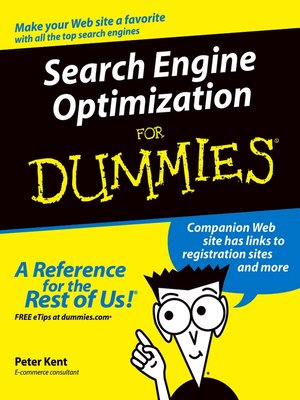 Search Engine Optimization For Dummies - ebook
